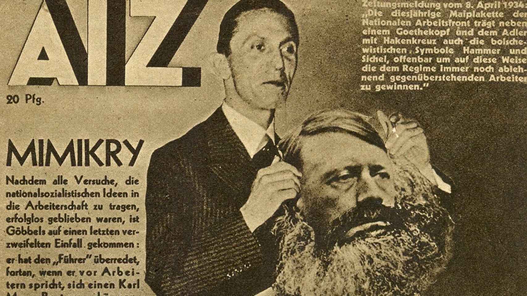 Portada de la revista dirigida por el propagandista socialista Willi Münzenberg.