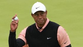 Tiger Woods, durante el PGA Championship 2022