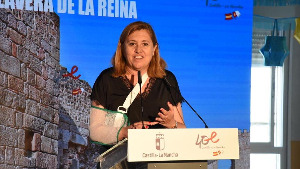 Rosa Ana Rodríguez, consejera de Educación, Cultura y Deportes de Castilla-La Mancha.