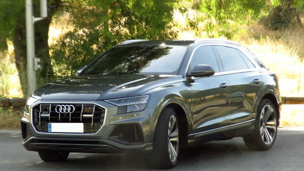 El audi Q8 utilizado por el rey emérito.