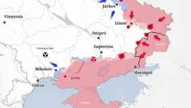 Situación actual de los movimientos de tropas en Ucrania.