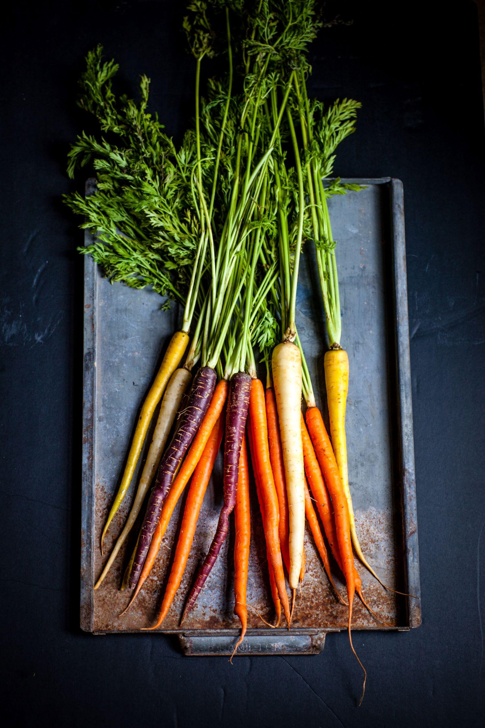 Zanahorias de colores (Fuente: Unplash)