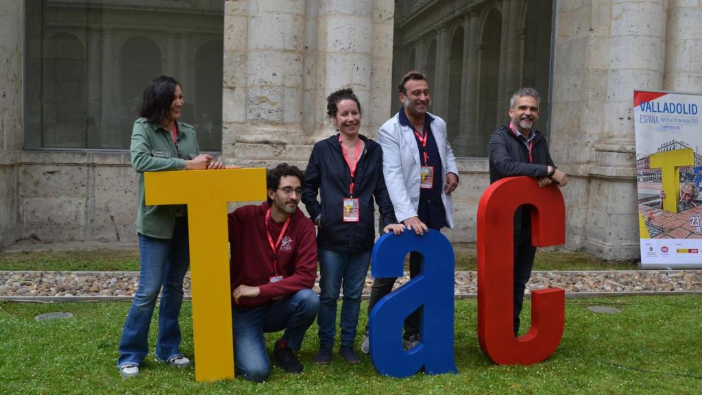 Los participantes en el TAC, durante la presentación