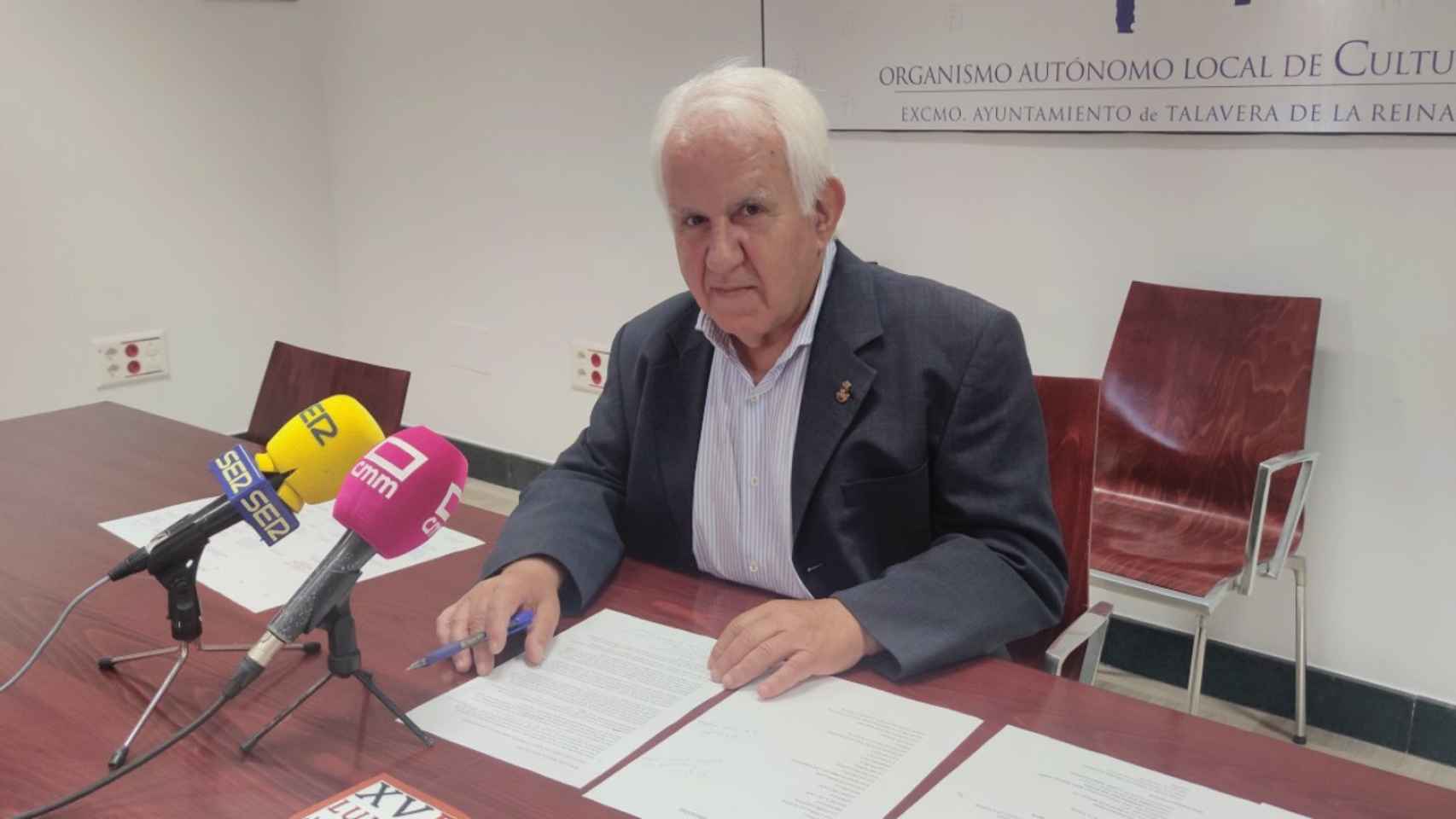 Carlos Gil, concejal de Promoción Cultural. Foto: Ayuntamiento de Talavera.