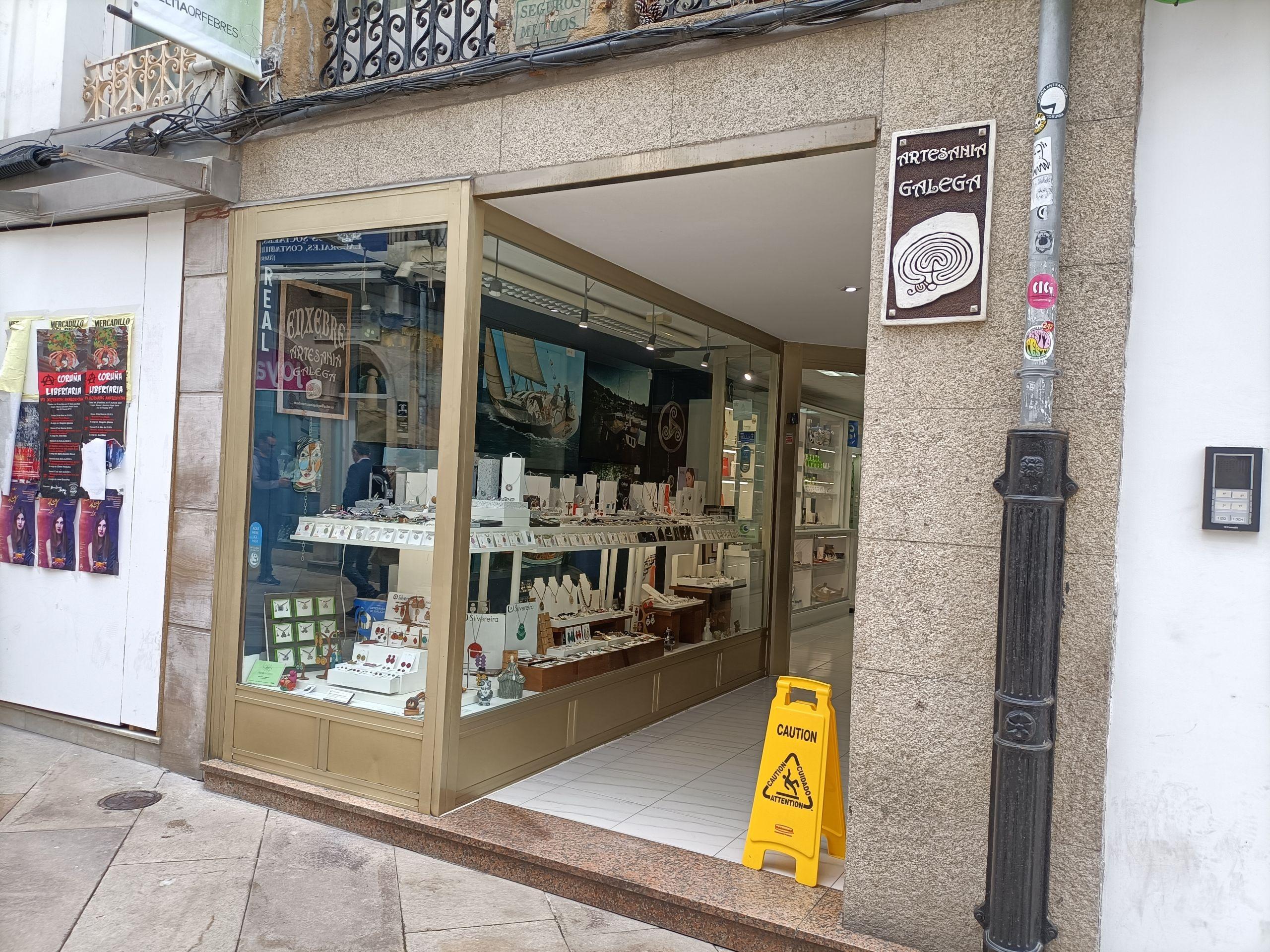 La tienda de la calle Real que sufrió un robo