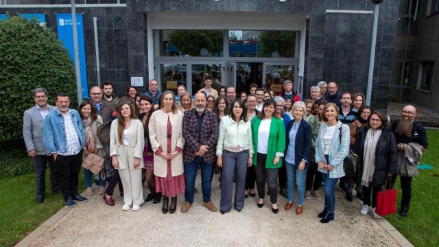 María Jesús Lorenzana en la clausura de la lanzadera de empleo.