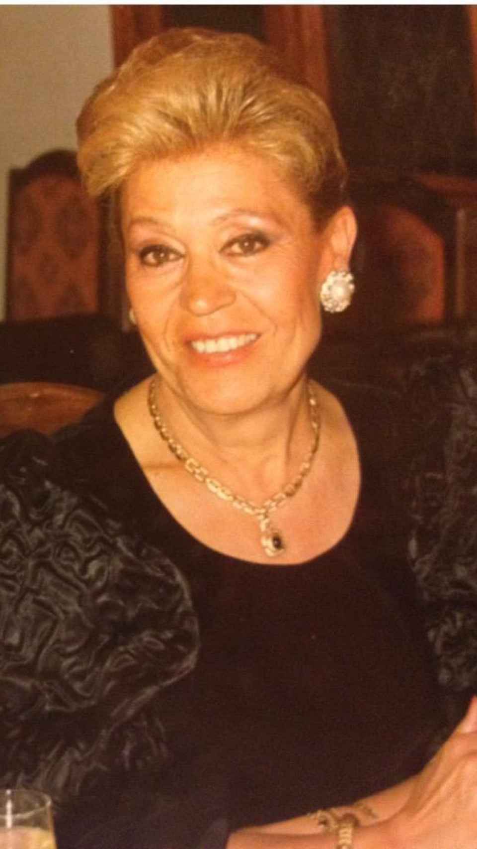 María del Mar García, fue la mujer de Lucio durante 59 años. Falleció en febrero de 2020.