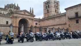 El motoclub La leyenda continúa se enamora de Zamora