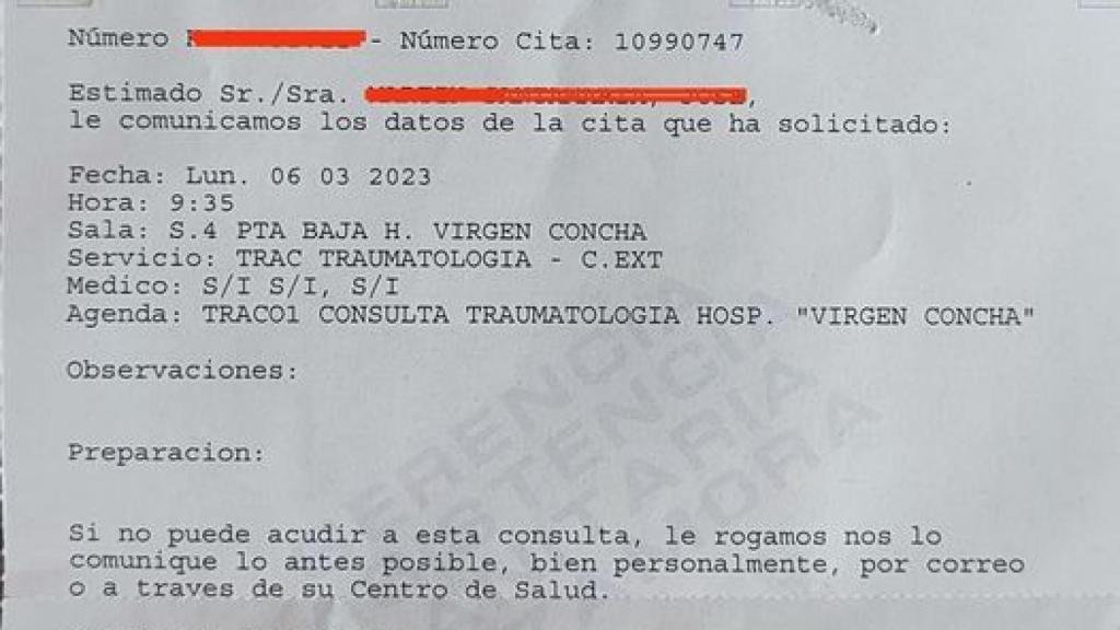 Una urgencia de 9 meses a un año: las indignantes listas de espera en Zamora