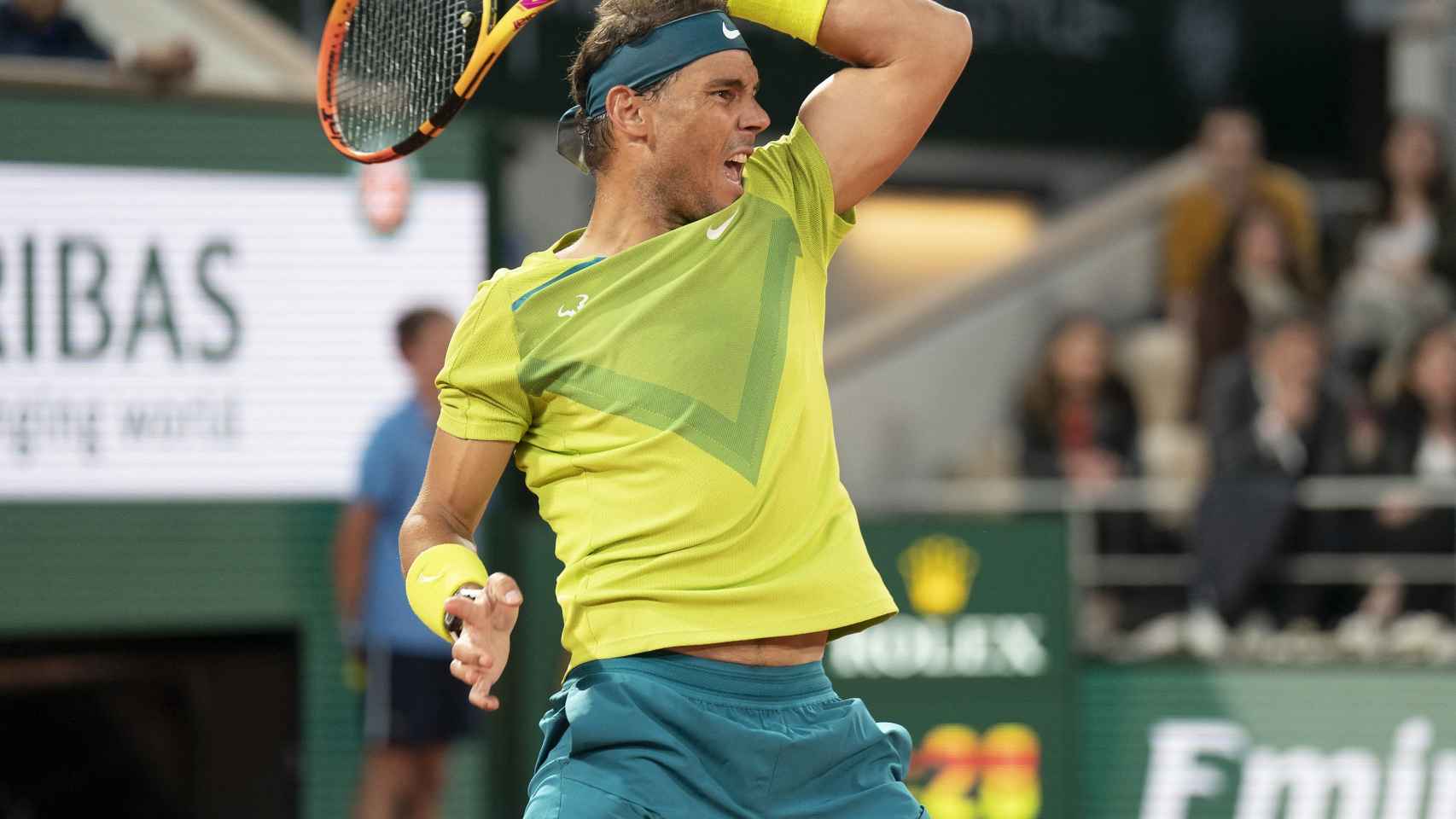 Rafa Nadal, en Roland Garros 2022