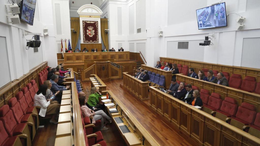 Pleno de las Cortes de Castilla-La Mancha. Foto: Cortes CLM.