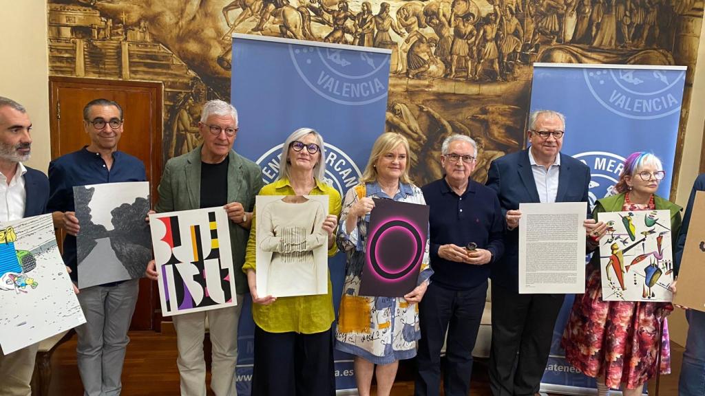 Los promotores del proyecto durante la presentación celebrada este martes en el Ateneo de Valencia.