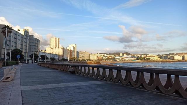 El Paseo Marítimo de A Coruña.