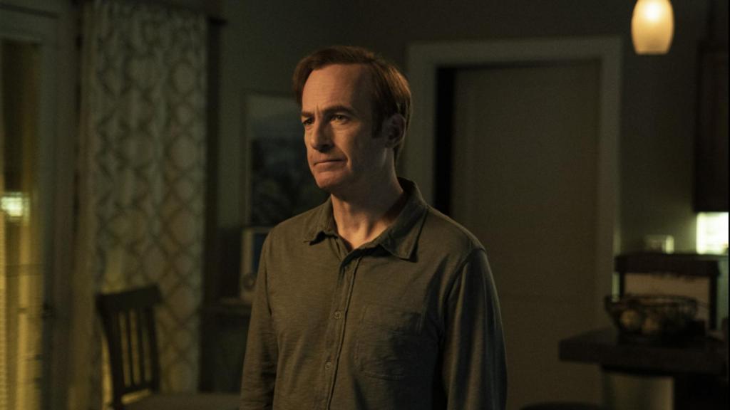 Saul Goodman en la escena final del episodio 6x07.