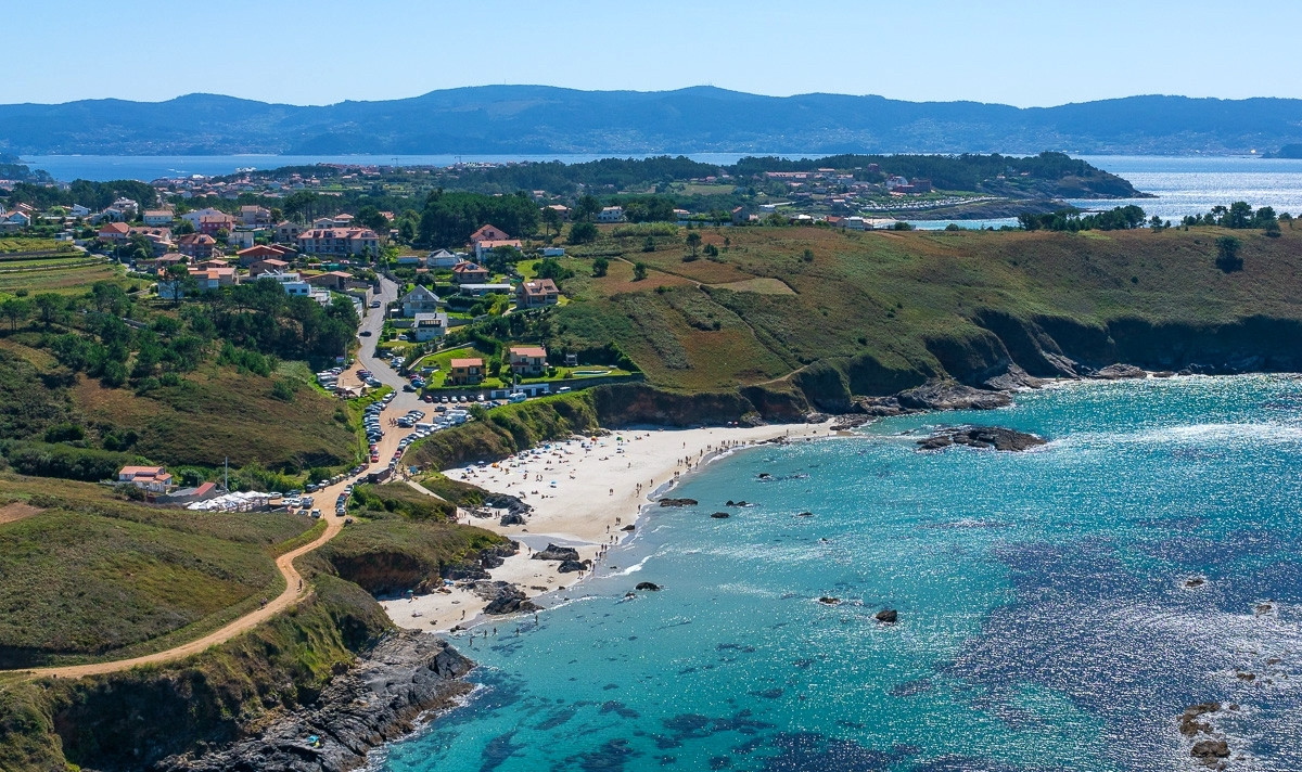 Playa de Bascuas, Sanxenxo. Foto: Mancomunidade do Salnés