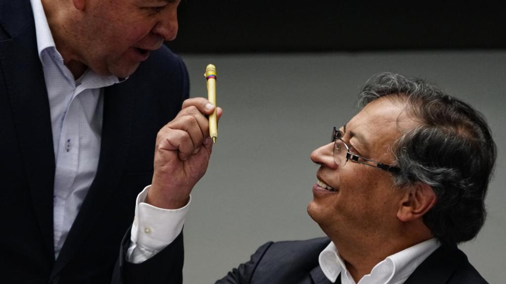 El candidato del Pacto Histórico en Colombia, Gustavo Petro.