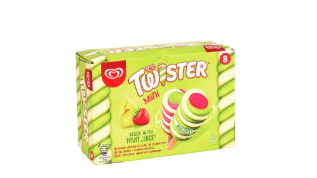 Helado de Twister Mini.