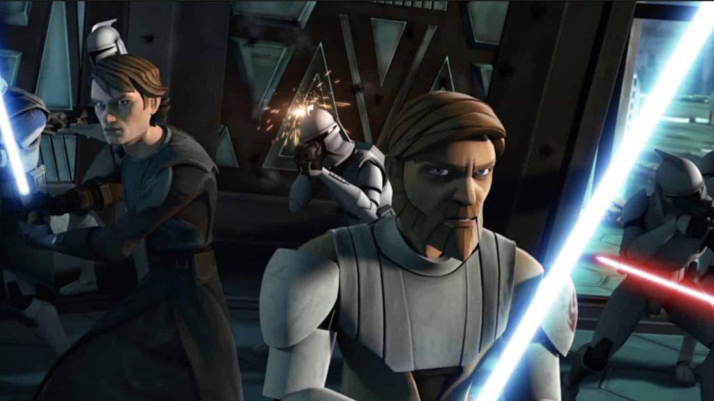 'Star Wars: The Clone Wars'.