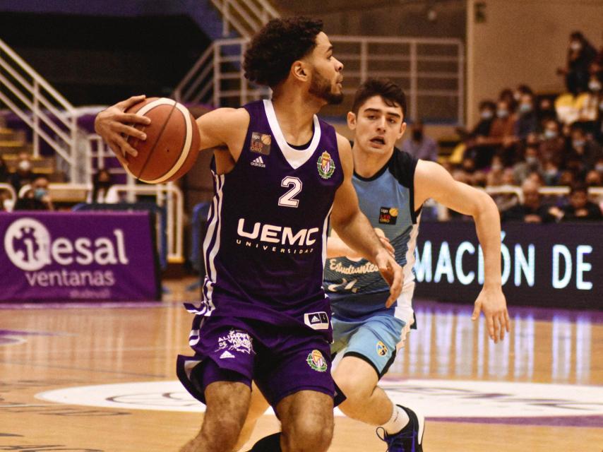 Imagen de archivo del partido entre el Real Valladolid Baloncesto y Estudiantes.