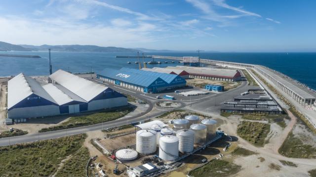 Puerto de Punta Langosteira.