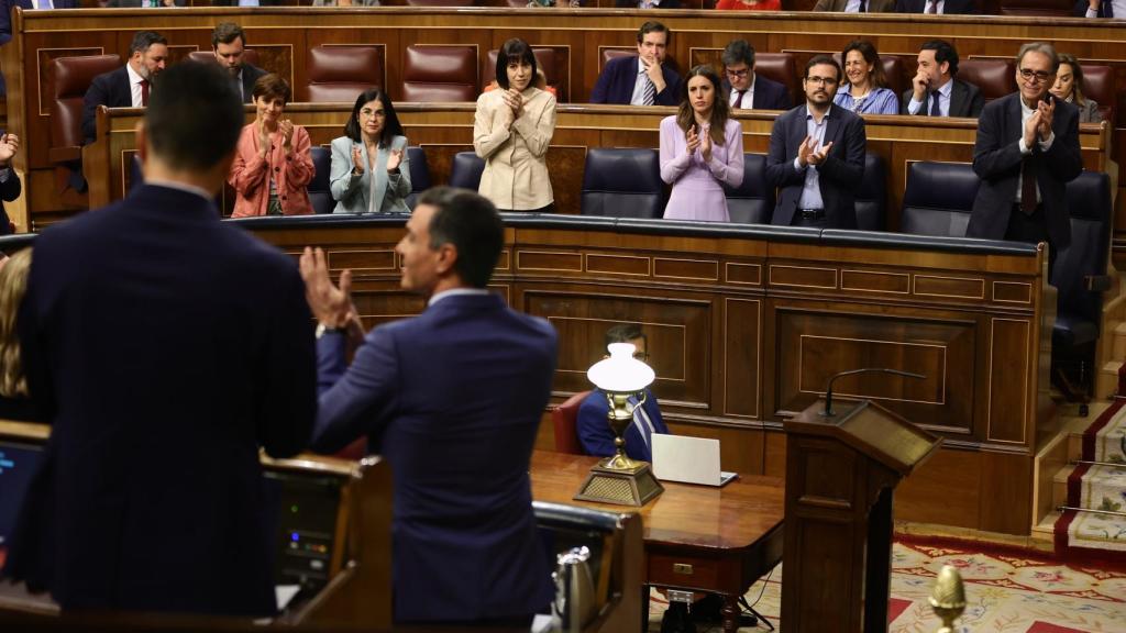 Imagen del Pleno del Congreso del 26 de mayo en el que se debatió la Ley de Comunicación Audiovisual.