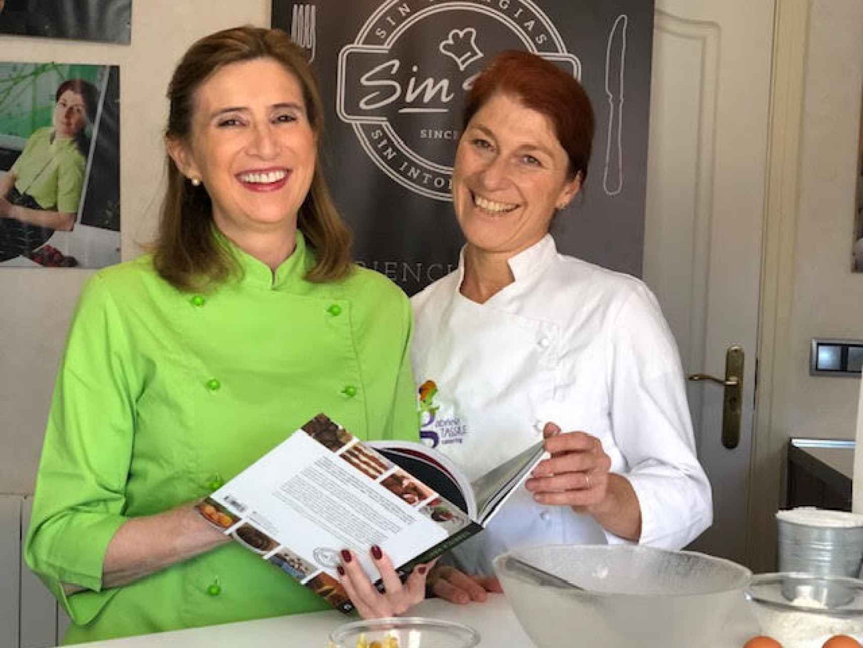 Gabriela Marchesotti (izda.) y Gabriela Tassile, fundadoras del catering 'Happy Food by Gabrielas'.