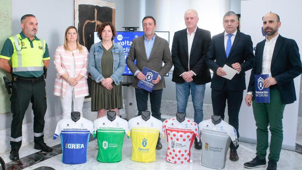 Presentación de la Volta Ciclista á provincia da Coruña.