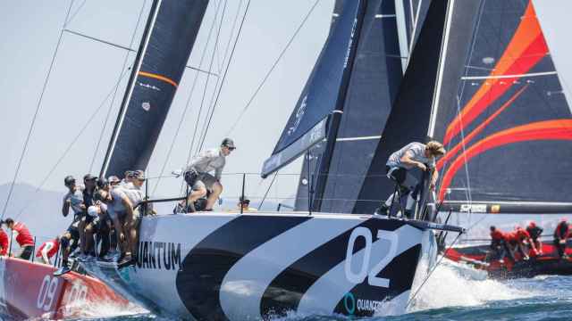 Quantum Racing, nuevo líder de la Baiona Sailing Week.