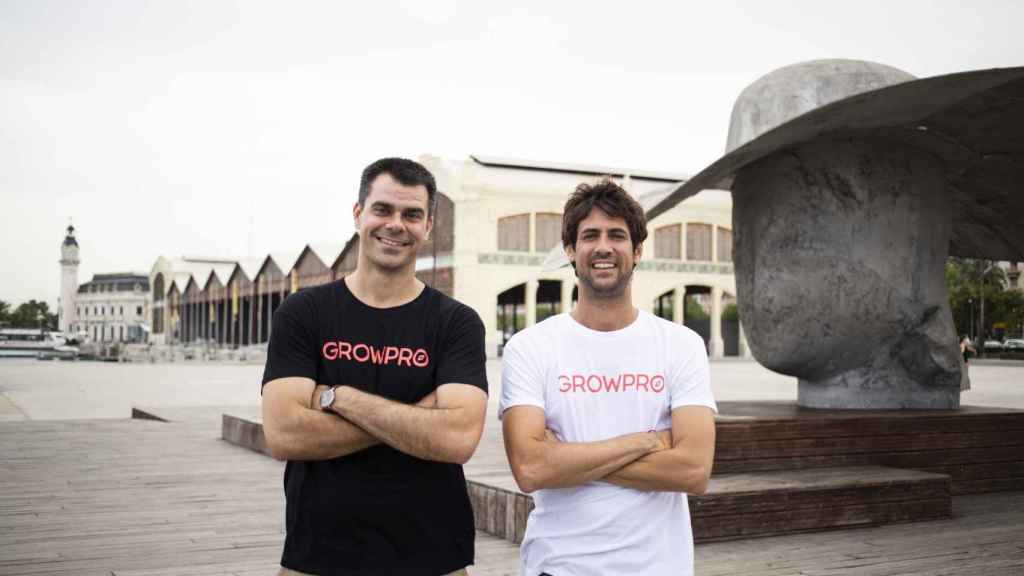 Pere Rúbies, actual CEO de GrowPro y Goiko Llobet, fundador de la startup.
