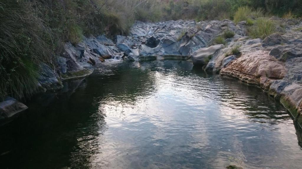 La poza de los Huevos en remojo está en la Sierra de Mijas.