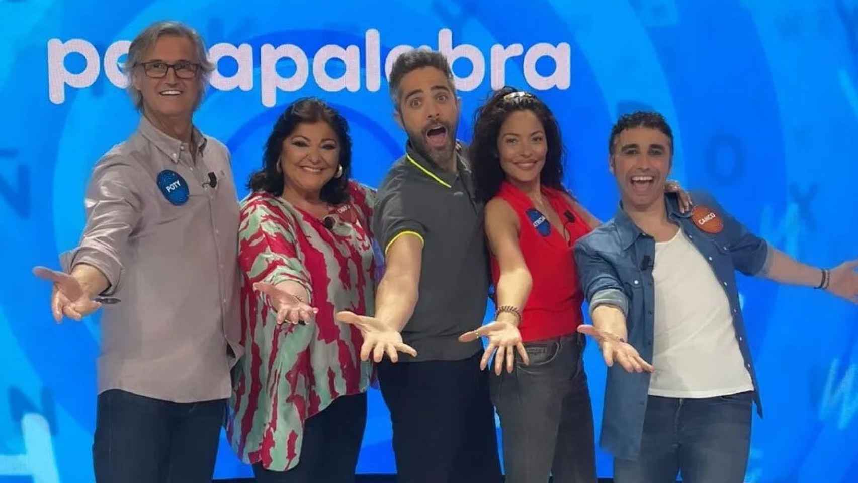 'Pasapalabra': Quiénes son los invitados de hoy Poty, Charo Reina, Patricia Pérez y Canco Rodríguez
