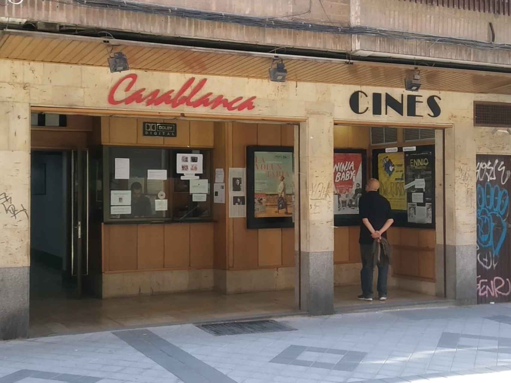 Los Cines Casablanca, en la actualidad.