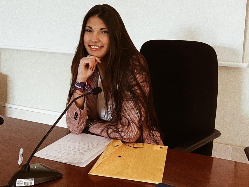 María Aranda, secretaria de Igualdad de las Juventudes Socialistas de CyL