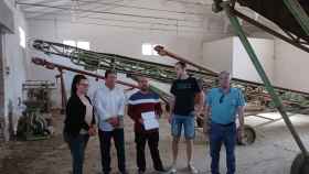 El Ayuntamiento de Fuentesaúco y la Junta acuerdan la cesión del antiguo silo para fines ciudadanos
