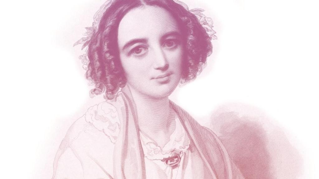 Fanny Mendelssohn retratada por su marido Wilhelm Hensel