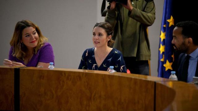 La ministra de Igualdad, Irene Montero, durante la Conferencia Sectorial celebrada este viernes.