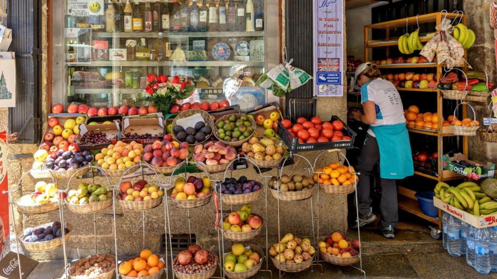 Una tienda regentada por un trabajador autónomo.