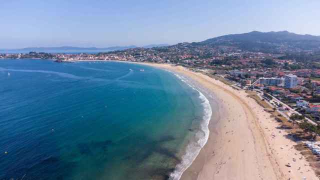 Playa América, en Nigrán.