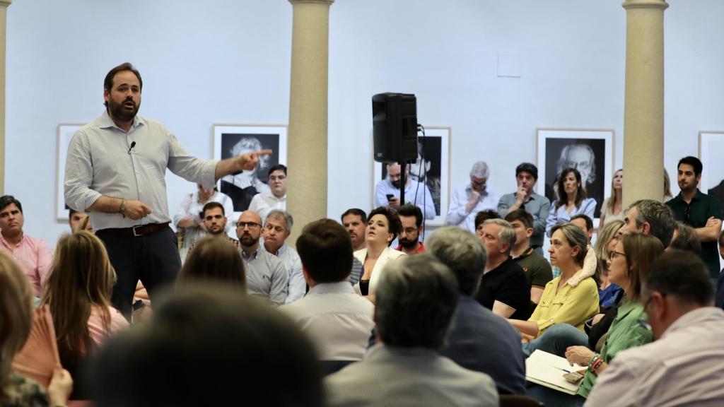 Paco Núñez en la Junta Directiva del PP autonómico en Albacete. Foto: PP CLM.