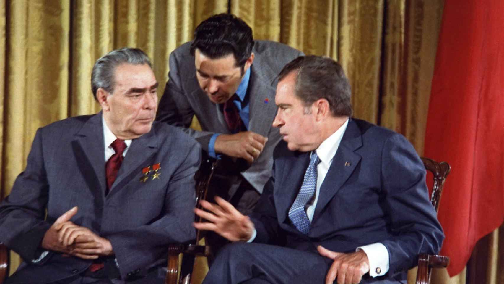 Breznev y Nixon.