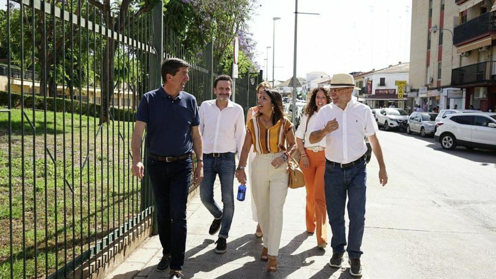 Acto de precampaña de Ciudadanos el Alcalá de Guadaira, Sevilla.