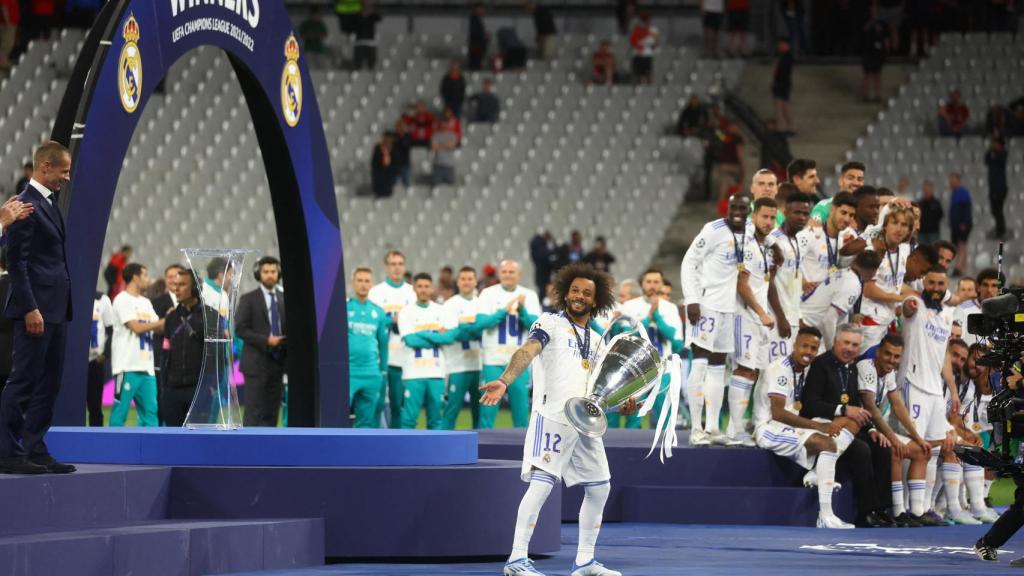 Marcelo Vieira levanta la Champions League