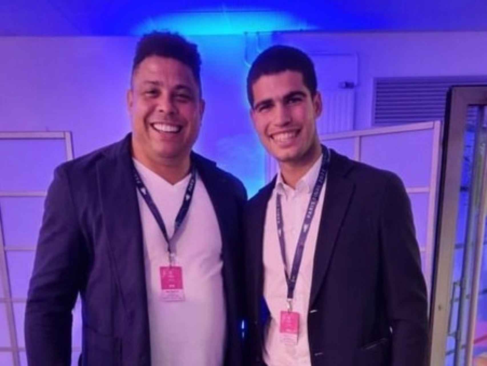 Ronaldo y Alcaraz