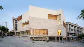 Nueva biblioteca municipal de Nigrán (Pontevedra).