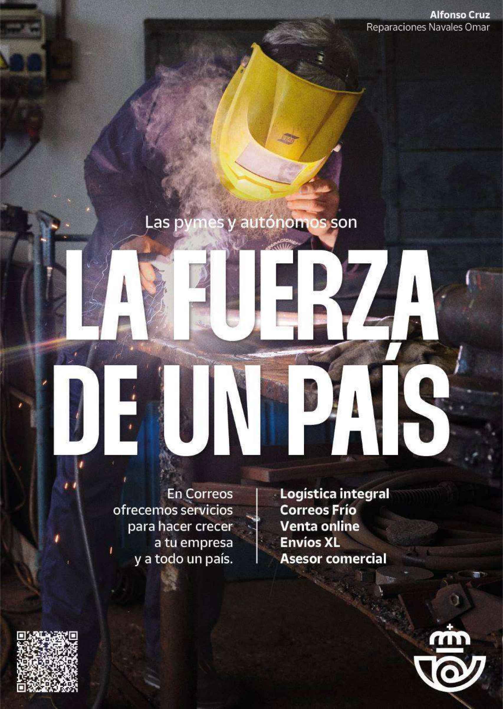 Cartel de la campaña 'LaFuerzaDeUnPaís'.