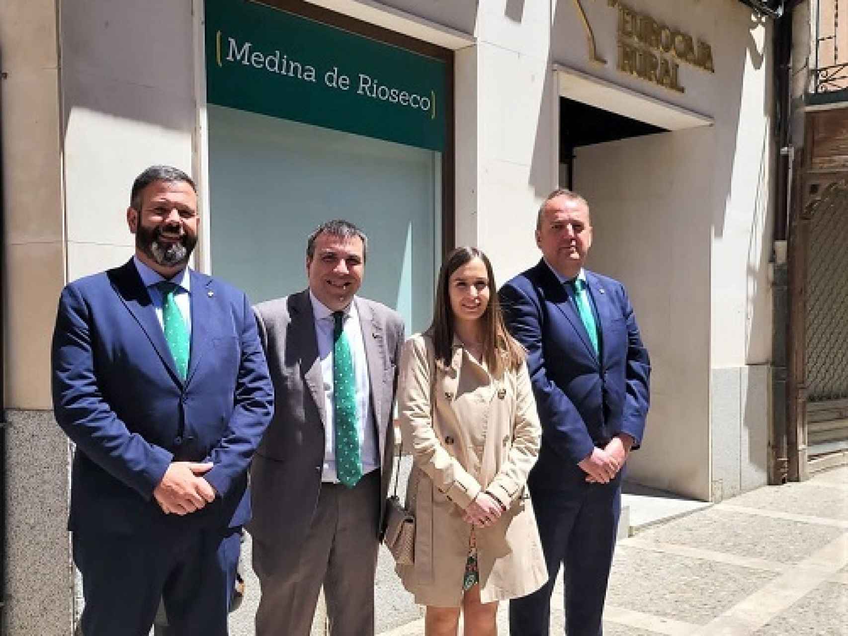 Eurocaja Rural continúa su expansión por Castilla y León, con nueva oficina en Medina de Rioseco.