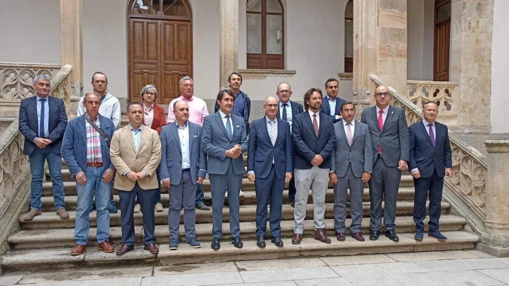 Presentación del proyecto de abastecimiento de la Sierra de Francia en la Diputación de Salamanca