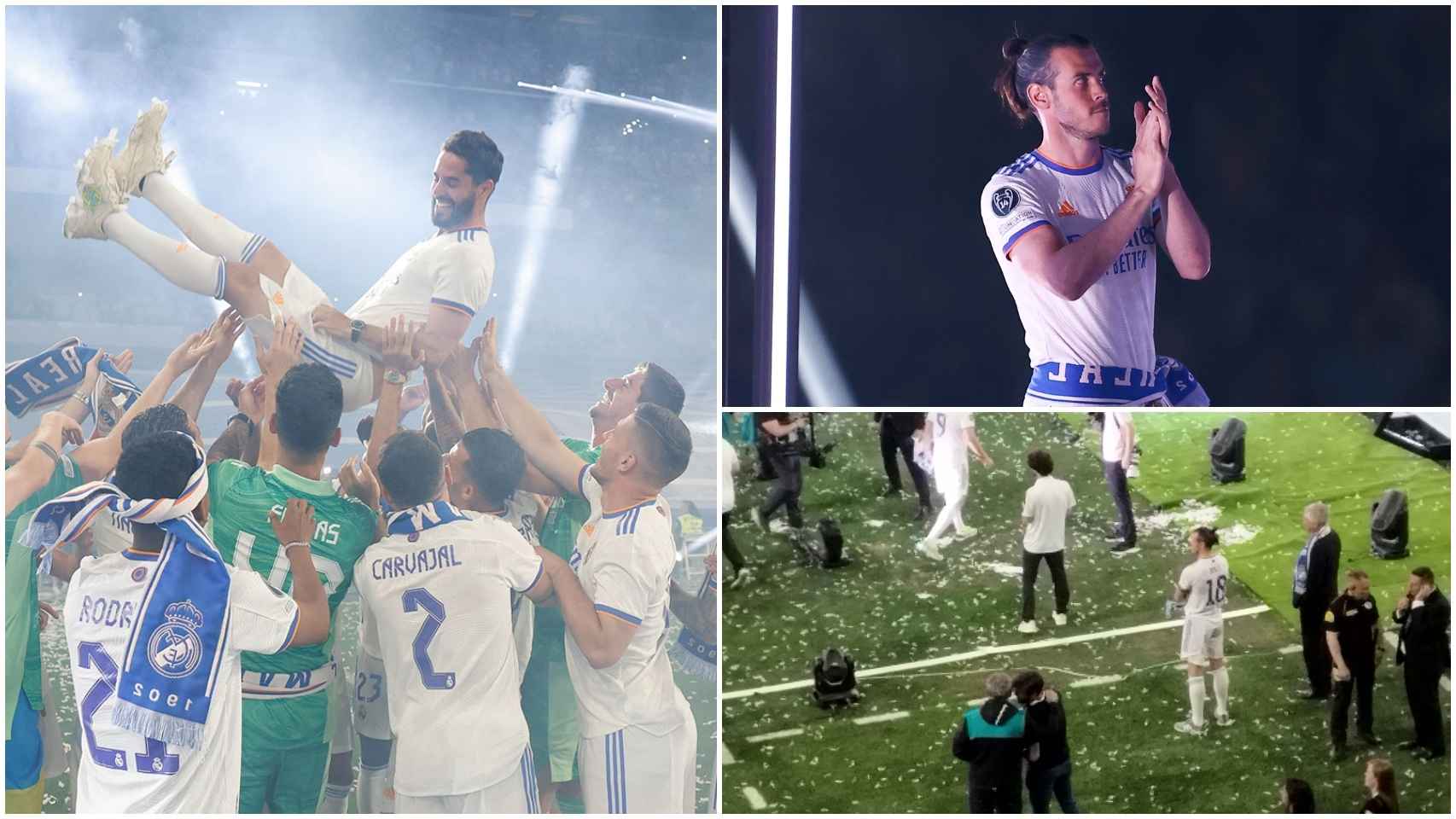 Las despedidas de Isco y Bale del Real Madrid