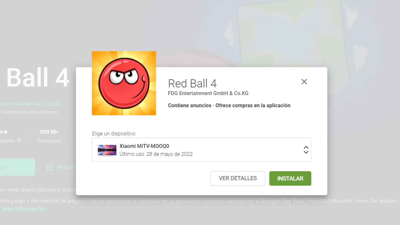Red Ball 4 para Android TV