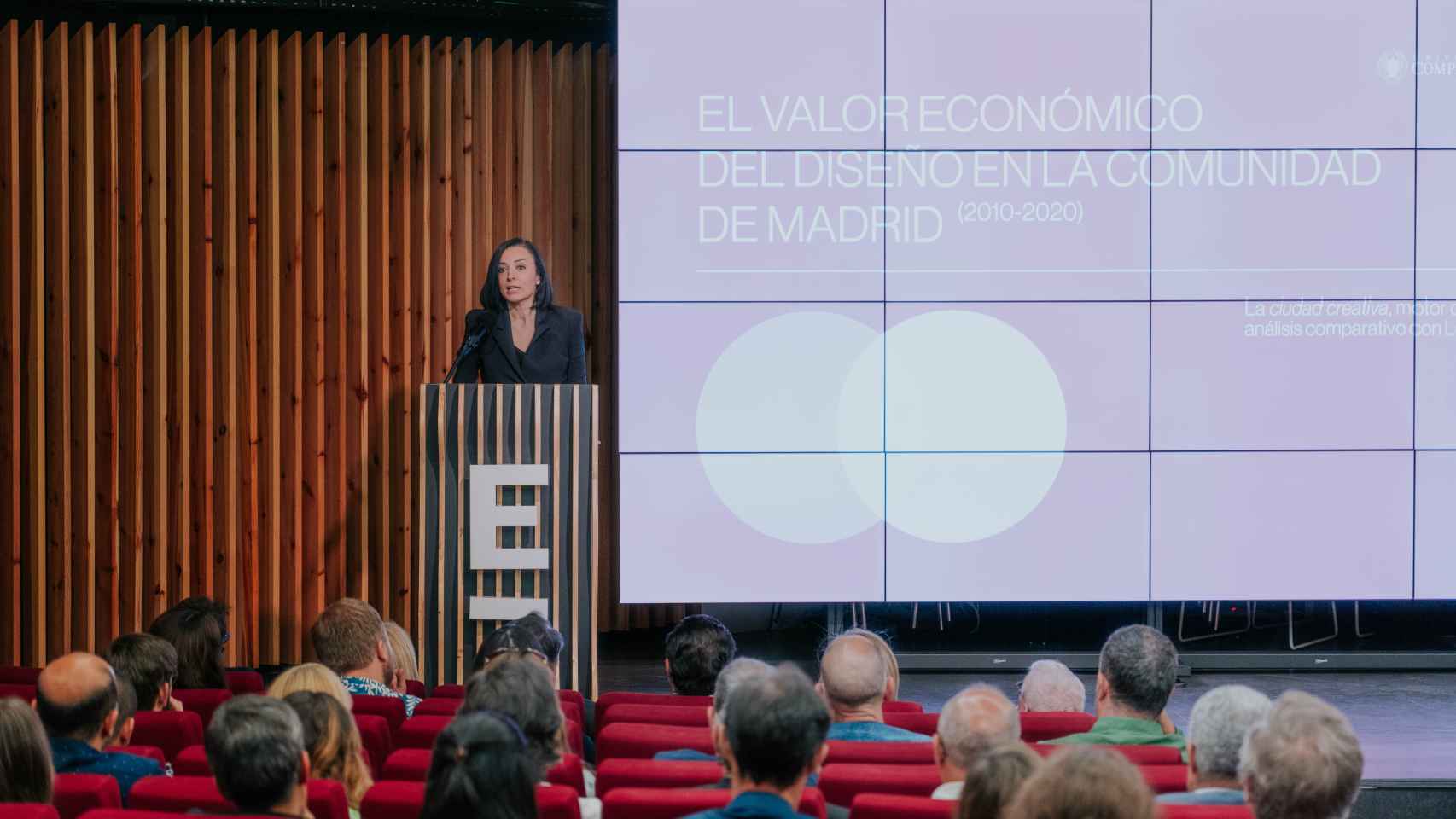 Cruz Sánchez de Lara, en la presentación del libro de ESNE, en Madrid.